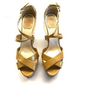 Dior Platform sandals.